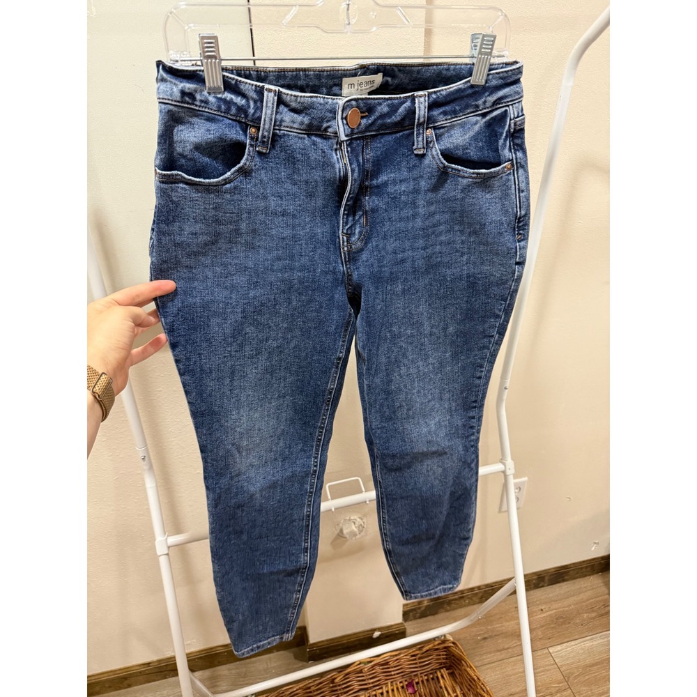 Acid Washed Maurices Jeans Womens Size Medium LONG
